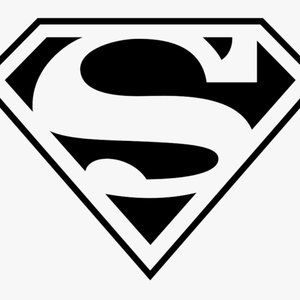 Superman Logo Vinyl Decal Customizable 7"
